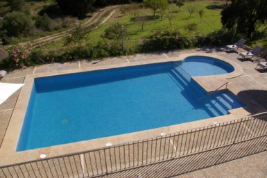 Finca Son Capellet - Blick auf den Pool