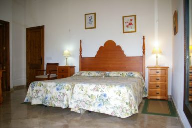 Finca Son Capellet - Schlafzimmer mit Doppelbett