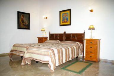 Finca Son Perxa - Schlafzimmer mit Doppelbett
