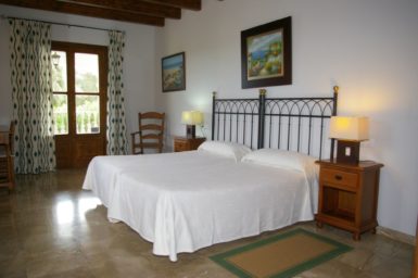 Finca Sa Pleta - Schlafzimmer mit Doppelbett
