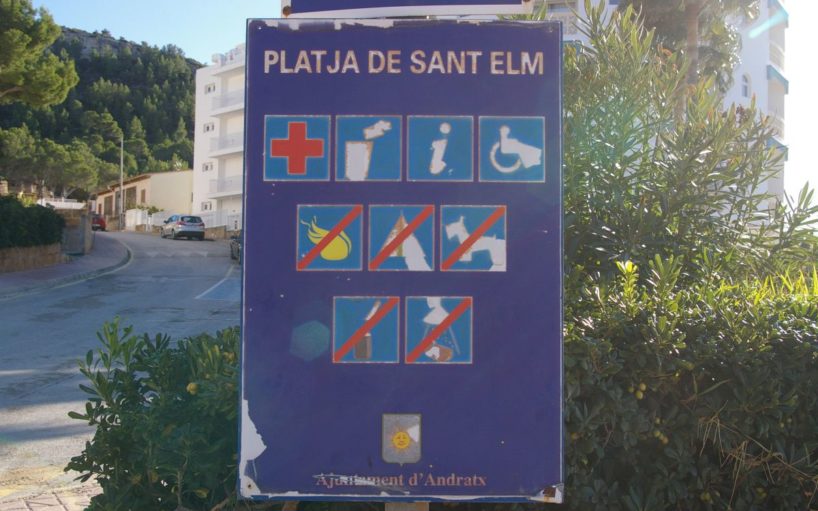 Badebucht Platja de Sant Elm - Mallorca Westen